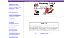 Desktop Screenshot of mommyportal.com
