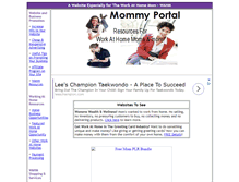 Tablet Screenshot of mommyportal.com